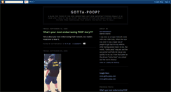 Desktop Screenshot of gotta-poop.blogspot.com