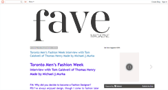 Desktop Screenshot of favemagazine.blogspot.com