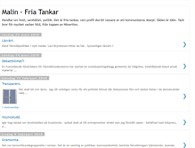 Tablet Screenshot of malin-friatankar.blogspot.com