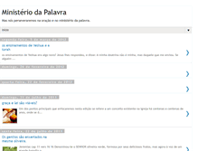 Tablet Screenshot of doutrinasoadapalavra.blogspot.com