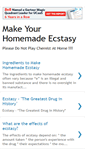 Mobile Screenshot of ingredients-to-make-homemade-ecstasy.blogspot.com