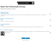 Tablet Screenshot of ingredients-to-make-homemade-ecstasy.blogspot.com