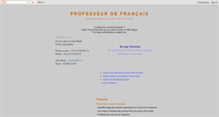 Desktop Screenshot of frenchforforeigners.blogspot.com