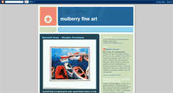 Desktop Screenshot of mulberryfineart.blogspot.com