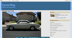 Desktop Screenshot of corvair.blogspot.com