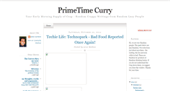 Desktop Screenshot of primetimecurry.blogspot.com