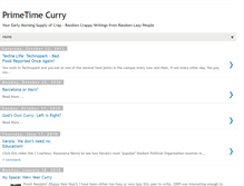Tablet Screenshot of primetimecurry.blogspot.com