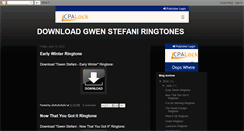 Desktop Screenshot of download-gwen-stefani-ringtones.blogspot.com