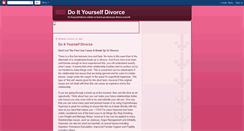 Desktop Screenshot of doityourselfdivorce.blogspot.com