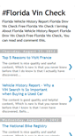Mobile Screenshot of floridavincheck.blogspot.com