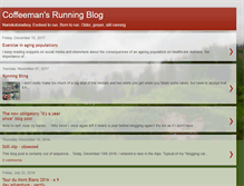 Tablet Screenshot of coffeeman-running.blogspot.com