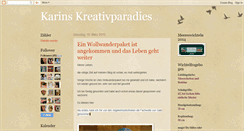 Desktop Screenshot of karinskreativparadies.blogspot.com
