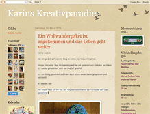 Tablet Screenshot of karinskreativparadies.blogspot.com