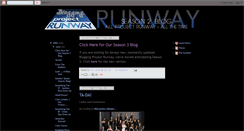 Desktop Screenshot of bloggingprojectrunway2.blogspot.com