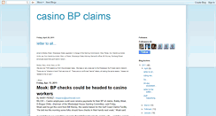 Desktop Screenshot of casinobpclaims.blogspot.com