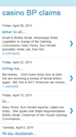 Mobile Screenshot of casinobpclaims.blogspot.com