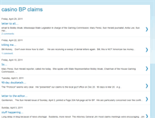 Tablet Screenshot of casinobpclaims.blogspot.com