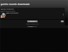 Tablet Screenshot of gaguinho-downloads-br.blogspot.com