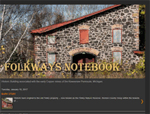 Tablet Screenshot of folkwaysnotebook.blogspot.com