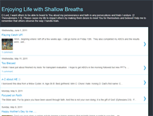 Tablet Screenshot of enjoyinglifewithshallowbreaths.blogspot.com