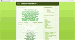 Desktop Screenshot of pensamentosirreais.blogspot.com