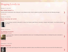 Tablet Screenshot of blogginglovely.blogspot.com