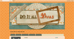 Desktop Screenshot of doitalldivas.blogspot.com