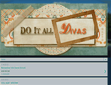 Tablet Screenshot of doitalldivas.blogspot.com