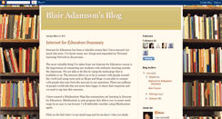 Desktop Screenshot of blairadamson.blogspot.com