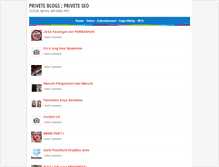 Tablet Screenshot of privete-seo.blogspot.com