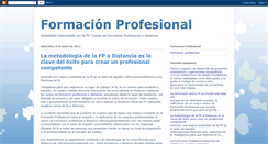 Desktop Screenshot of la-formacionprofesional.blogspot.com