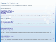 Tablet Screenshot of la-formacionprofesional.blogspot.com