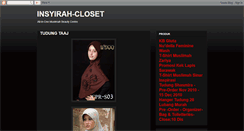 Desktop Screenshot of insyirah-closet.blogspot.com