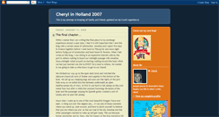 Desktop Screenshot of cherylinholland.blogspot.com