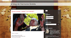 Desktop Screenshot of elblogdeharmoniebotella.blogspot.com