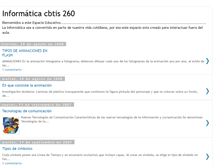 Tablet Screenshot of informaticacbtis260.blogspot.com