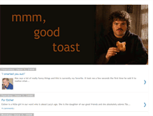 Tablet Screenshot of mmmgoodtoast.blogspot.com