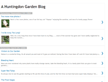 Tablet Screenshot of huntingdongardens.blogspot.com