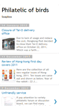 Mobile Screenshot of philatelicbirds-faq.blogspot.com