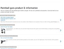 Tablet Screenshot of getpaintballguns.blogspot.com