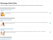 Tablet Screenshot of keluargasehatkita.blogspot.com