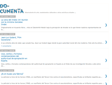 Tablet Screenshot of do-cumenta-textos.blogspot.com