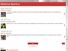 Tablet Screenshot of laurabara-medicinasportiva.blogspot.com
