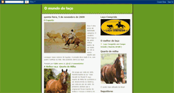 Desktop Screenshot of mundodolaco.blogspot.com