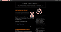 Desktop Screenshot of o-que-eh-disciplina.blogspot.com