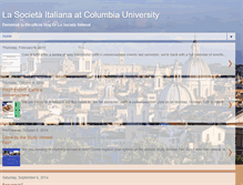 Tablet Screenshot of lasocietaitalianacu.blogspot.com