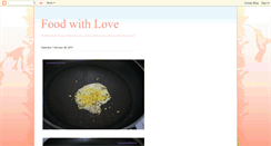 Desktop Screenshot of lovefoodlicia.blogspot.com