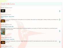 Tablet Screenshot of lovefoodlicia.blogspot.com