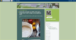 Desktop Screenshot of chokeartichoke.blogspot.com