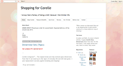 Desktop Screenshot of iheartcorelle.blogspot.com